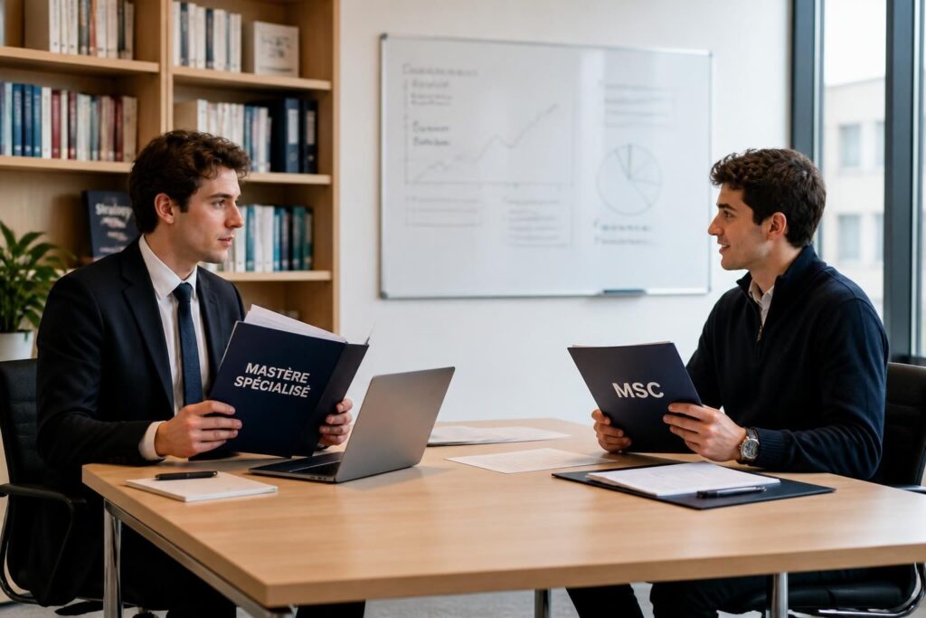 découvrez les différences clés entre un mastère spécialisé et un msc après une école, pour choisir la formation qui correspond le mieux à vos objectifs professionnels.