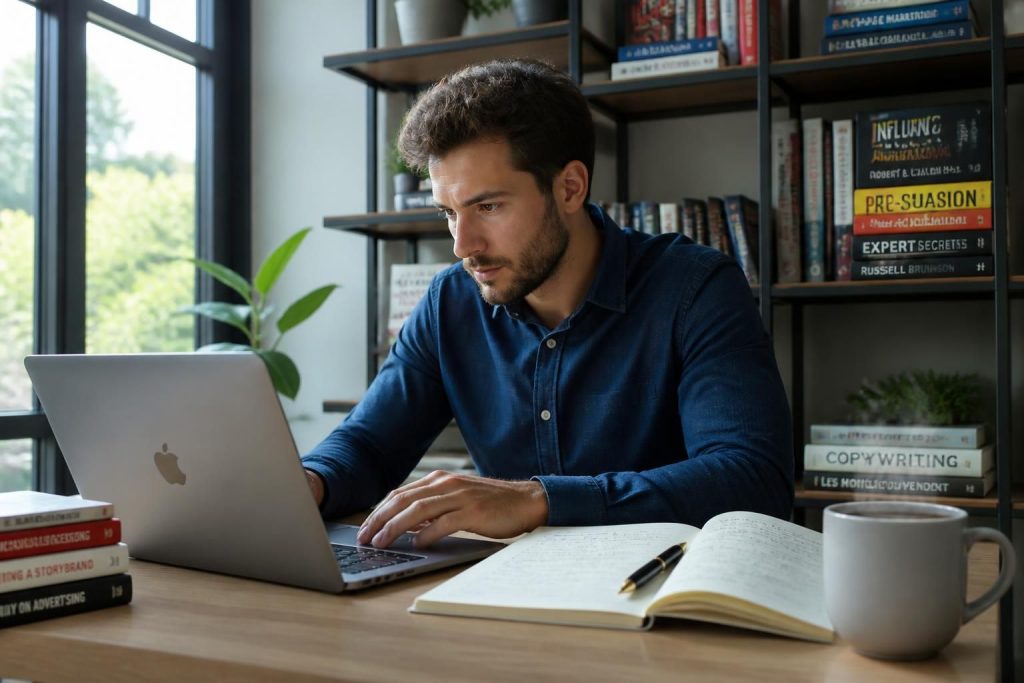 découvrez les techniques de copywriting pour écrire des textes persuasifs qui captivent votre audience et boostent vos ventes efficacement.