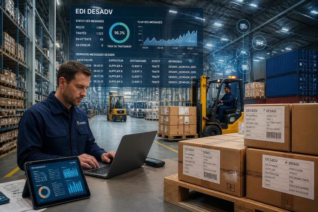 DESADV EDI : comprendre le message et son usage en logistique