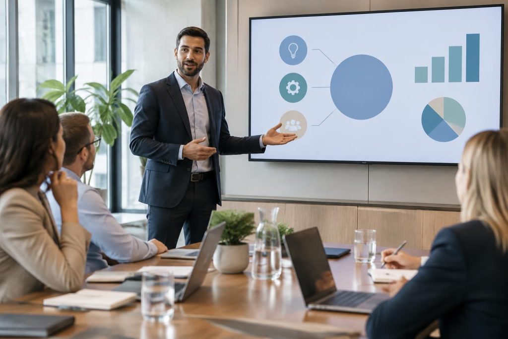 découvrez la définition d’un pitch et apprenez à structurer une présentation professionnelle claire, convaincante et mémorable.
