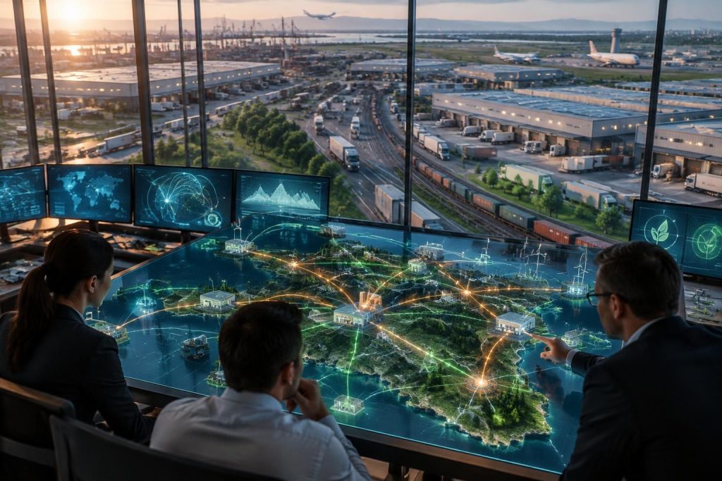 Cartographie flux : applications en logistique, données et bilan carbone